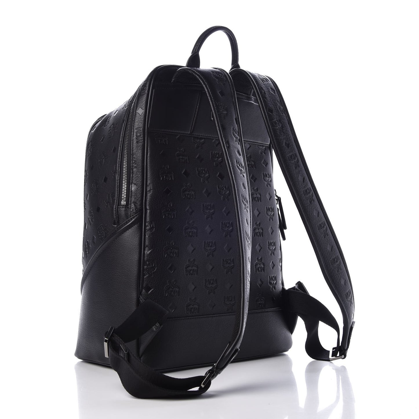 Calfskin Ottomar Monogram Duke Backpack Black