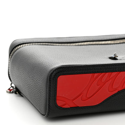 Christian Louboutin Calfskin Kypipouch Small Top Handle Messenger Bag Black 9 of 11