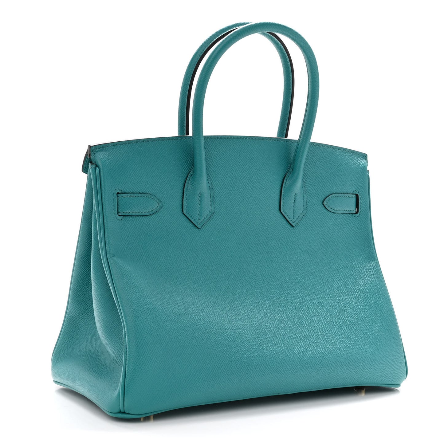 Epsom Horseshoe Birkin 30 Bleu Paon