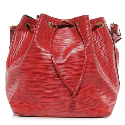 Louis Vuitton Epi Petit Noe Red 1 of 7
