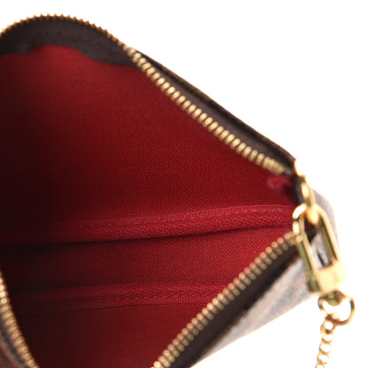 Louis Vuitton Damier Ebene Mini Pochette Accessories 6 of 7