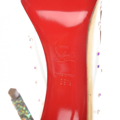 Christian Louboutin Crystal Strass Follies 100 Pumps 39.5 Version Jonguil 6 of 8