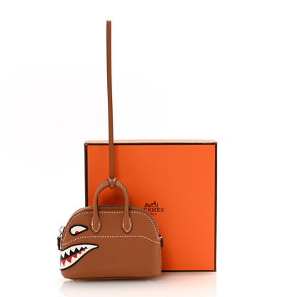 Hermes Swift Shark Bolide Bag Charm Gold 6 of 6