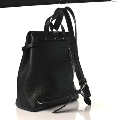 Mulberry Classic Grain Calfskin Chiltern Backpack Black 2 of 7