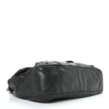 Chanel Lambskin Quilted Soft Squares Origami Flap Black 3 of 11