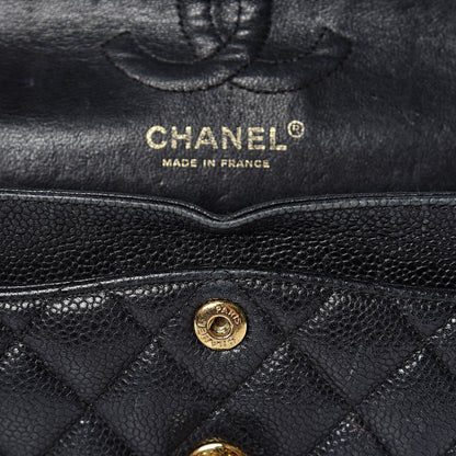 Chanel Caviar Quilted Small Double Flap Black 25 of 32