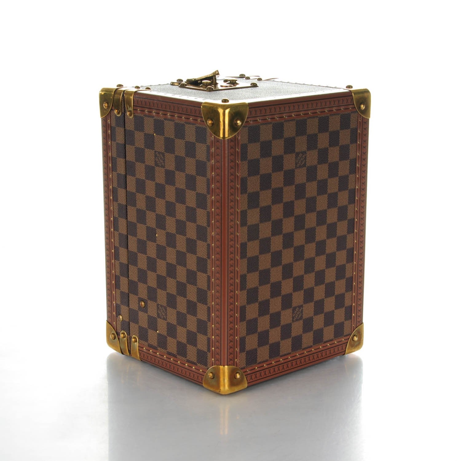 Louis Vuitton Damier Ebene Boite Flacons Beauty Train Trunk Case 4 of 17