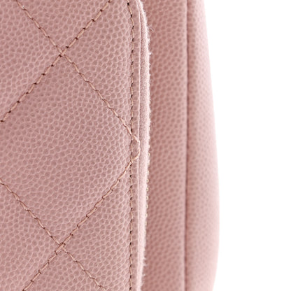 Chanel Caviar Quilted Small Business Affinity Flap Light Pink 21 of 21