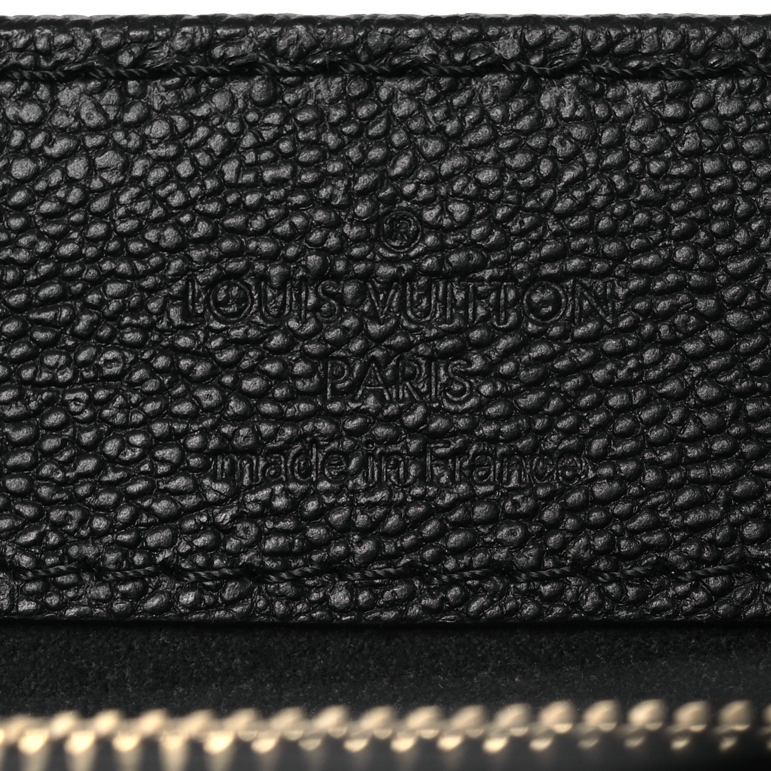 Louis Vuitton Calfskin Monogram Very One Handle Black 8 of 14