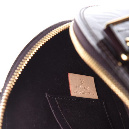Louis Vuitton Vernis Alma BB Amarante 8 of 9