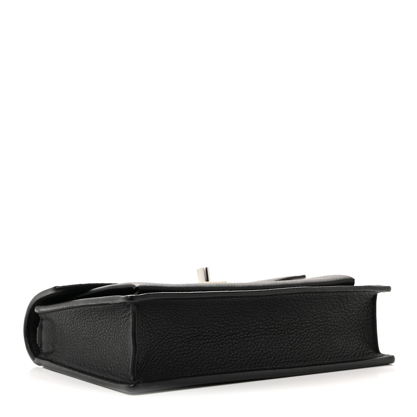 Soft Calfskin My Lockme Chain Pochette Black