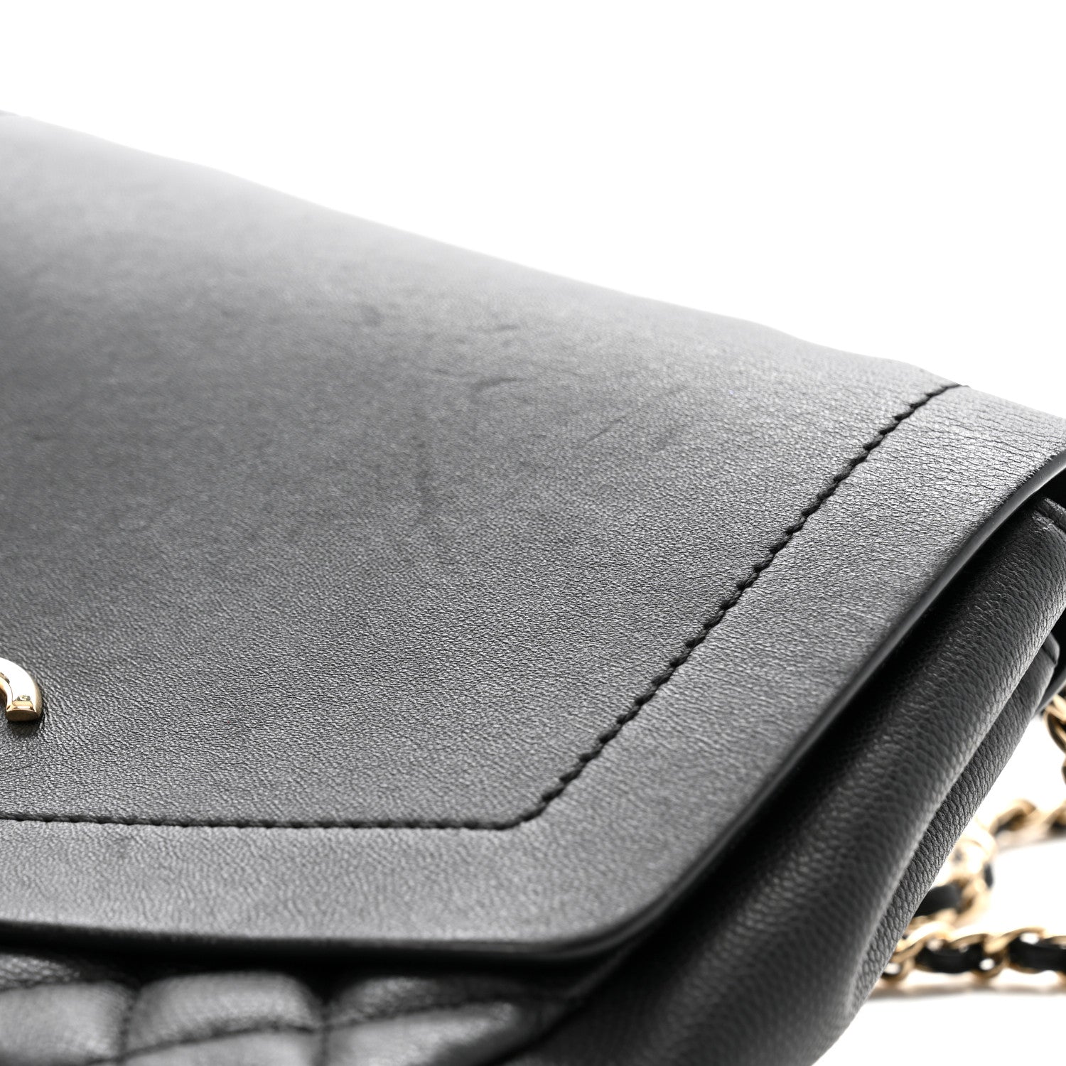 Chanel Calfskin Caviar Quilted Small Flap Black 11 of 12