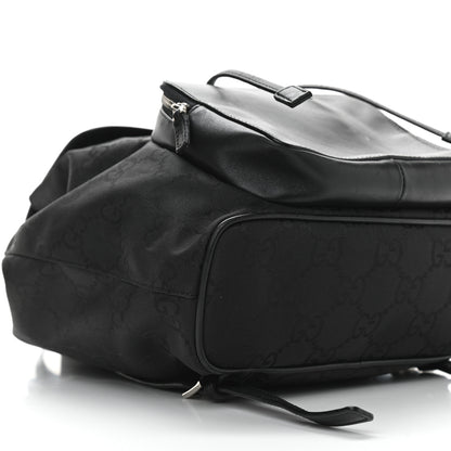Gucci Nylon Monogram Backpack Black 9 of 13