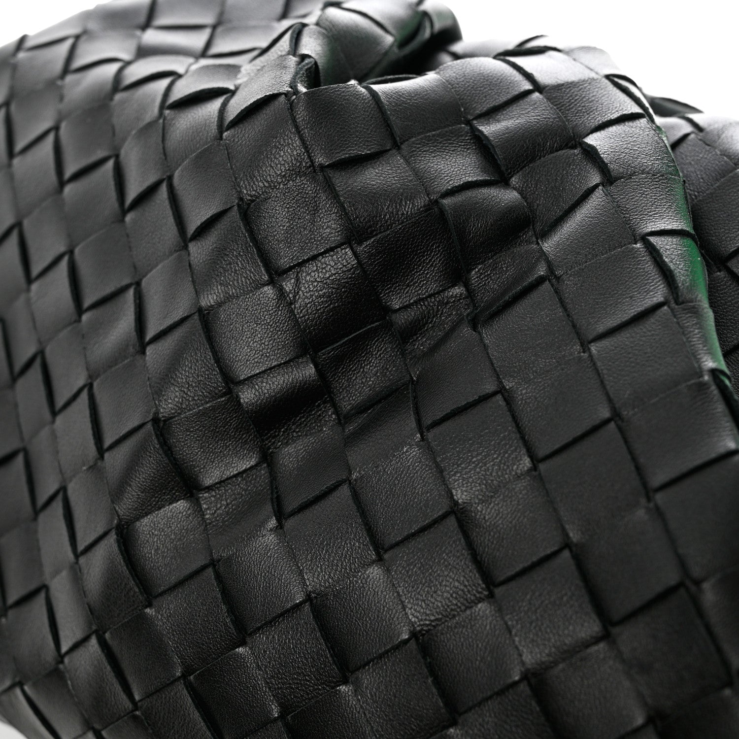Bottega Veneta Nappa Maxi Intreccio The Pouch Oversized Clutch Black 8 of 9