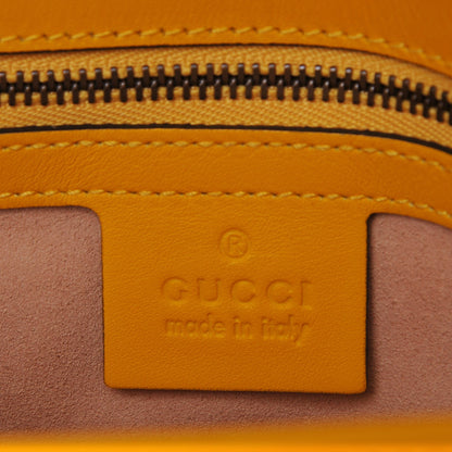 Gucci Calfskin Matelasse Small GG Marmont Shoulder Bag Stone Topaz 7 of 8