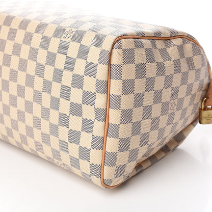 Louis Vuitton Damier Azur Speedy 30 10 of 14