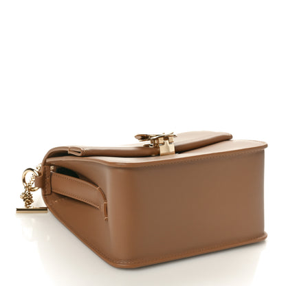 Chloe Box Calfskin Small Penelope Top Handle Bag Desert Beige 4 of 11