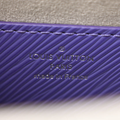 Louis Vuitton Epi Twist Shoulder Bag MM Purple Yellow Grey 6 of 12