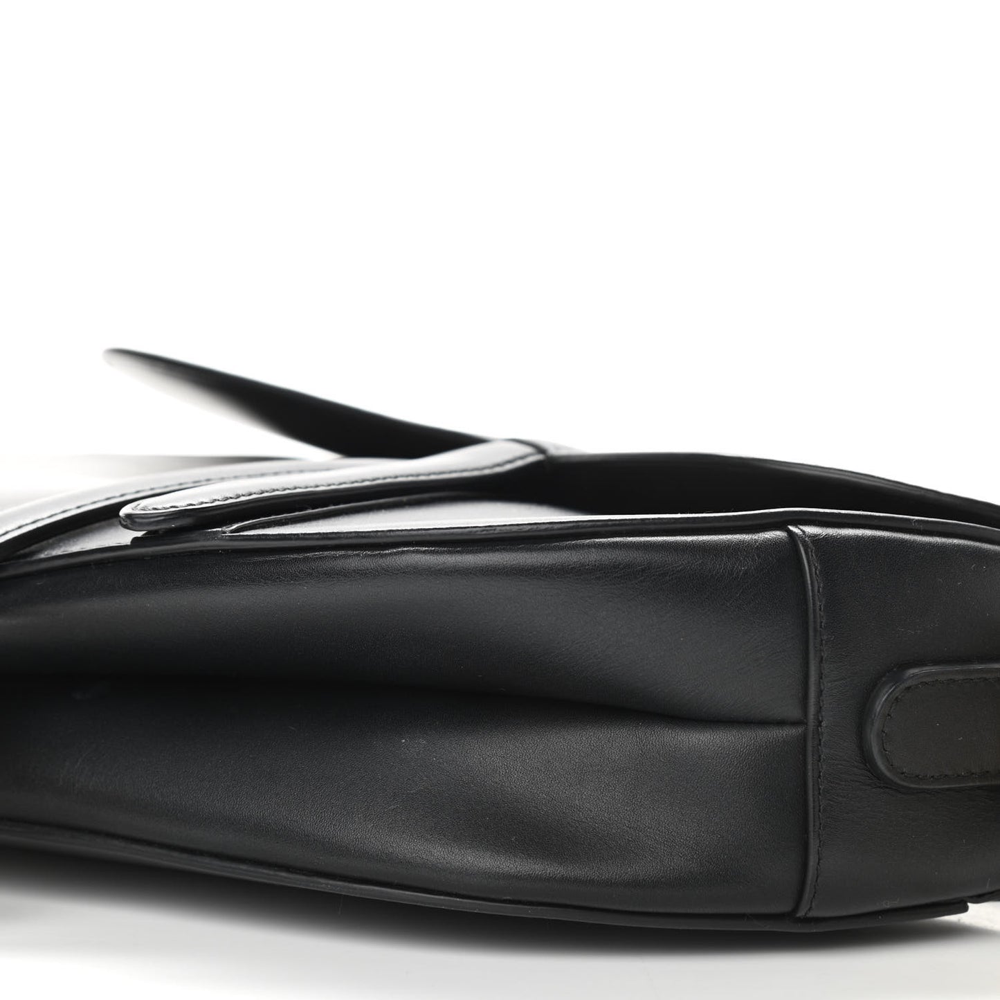 Calfskin Saddle Bag Black