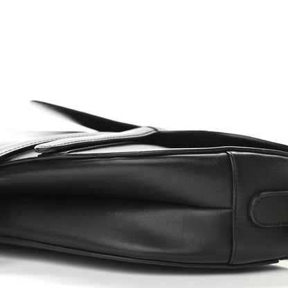 Christian Dior Calfskin Saddle Bag Black 9 of 9