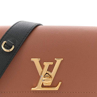 Louis Vuitton Grained Calfskin Lockme Tender Chataigne Brown 7 of 10