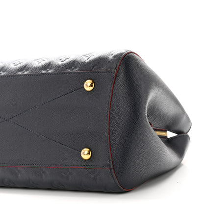 Louis Vuitton Empreinte Montaigne GM Marine Rouge 11 of 11