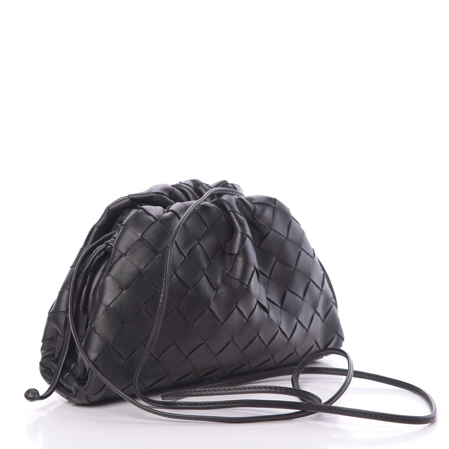 Nappa Intrecciato The Mini Pouch Black