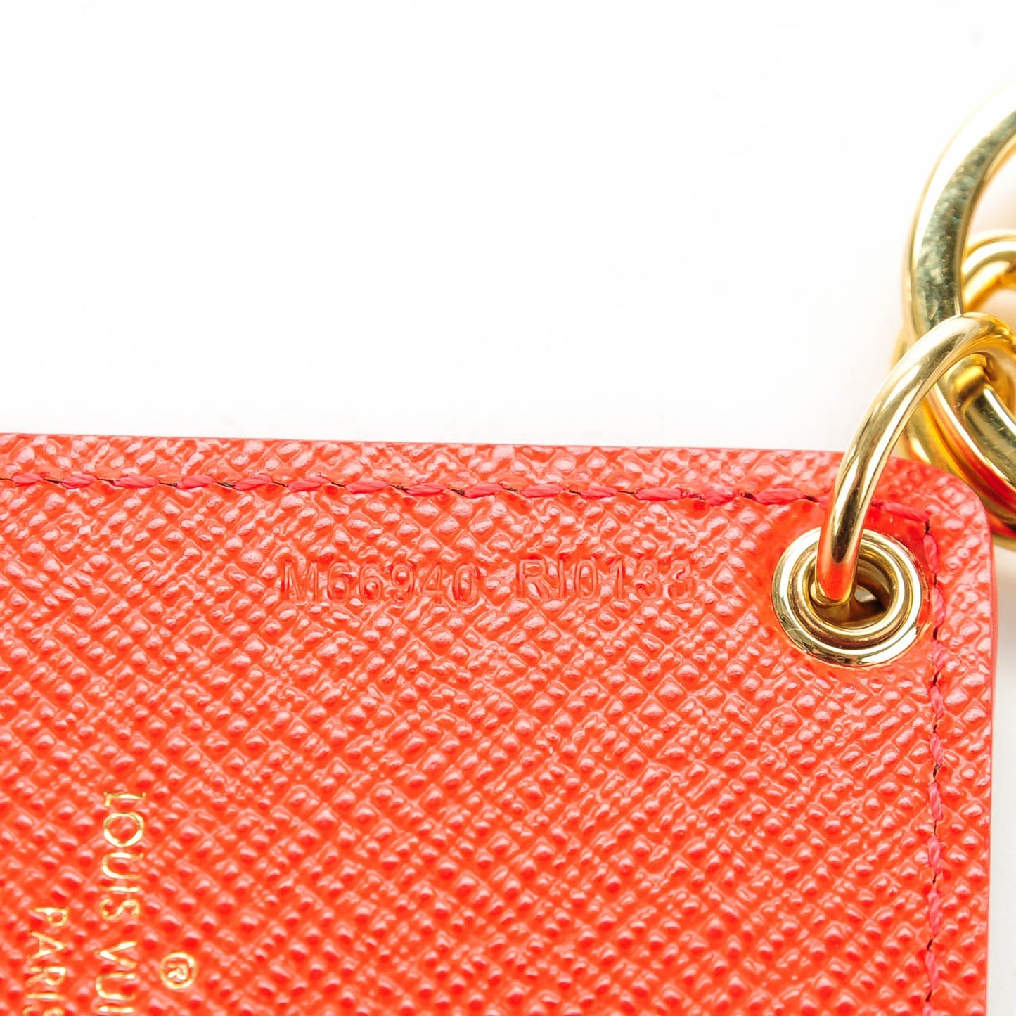 Monogram Illustre Groom Bag Charm Key Ring