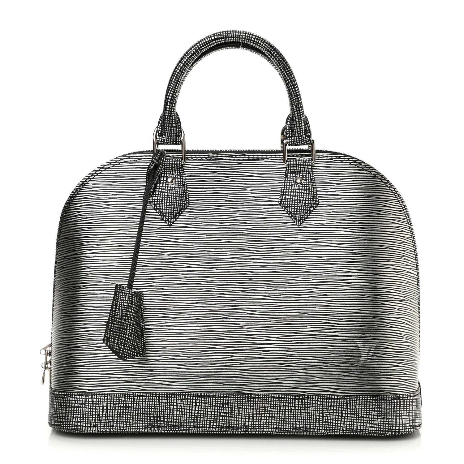 Louis Vuitton Metallic Epi Alma PM Black Silver 1 of 8
