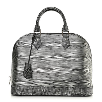 Louis Vuitton Metallic Epi Alma PM Black Silver 1 of 8