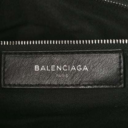 Balenciaga Chevre Silver Metallic Edge Hardware City Black 6 of 8