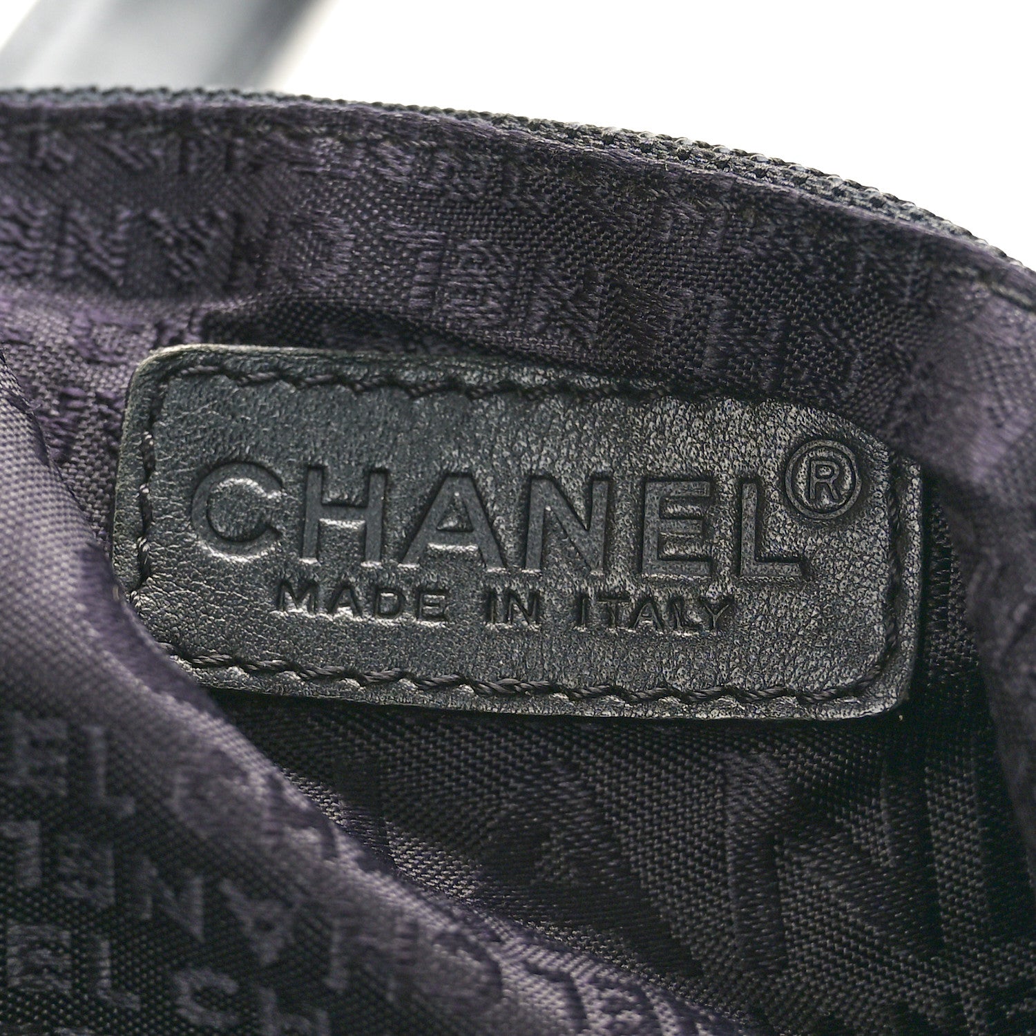 Chanel Lambskin Square Stitched Large Tote Black 6 of 11