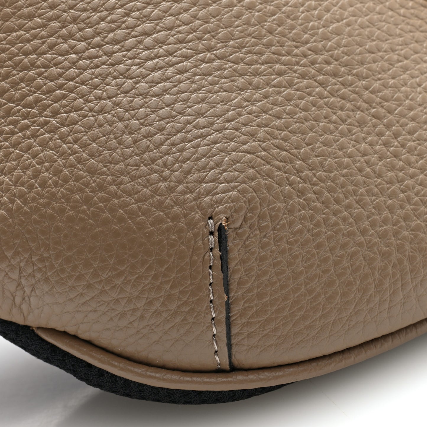 Grained Calfskin Vanitas Medea Belt Bag Taupe