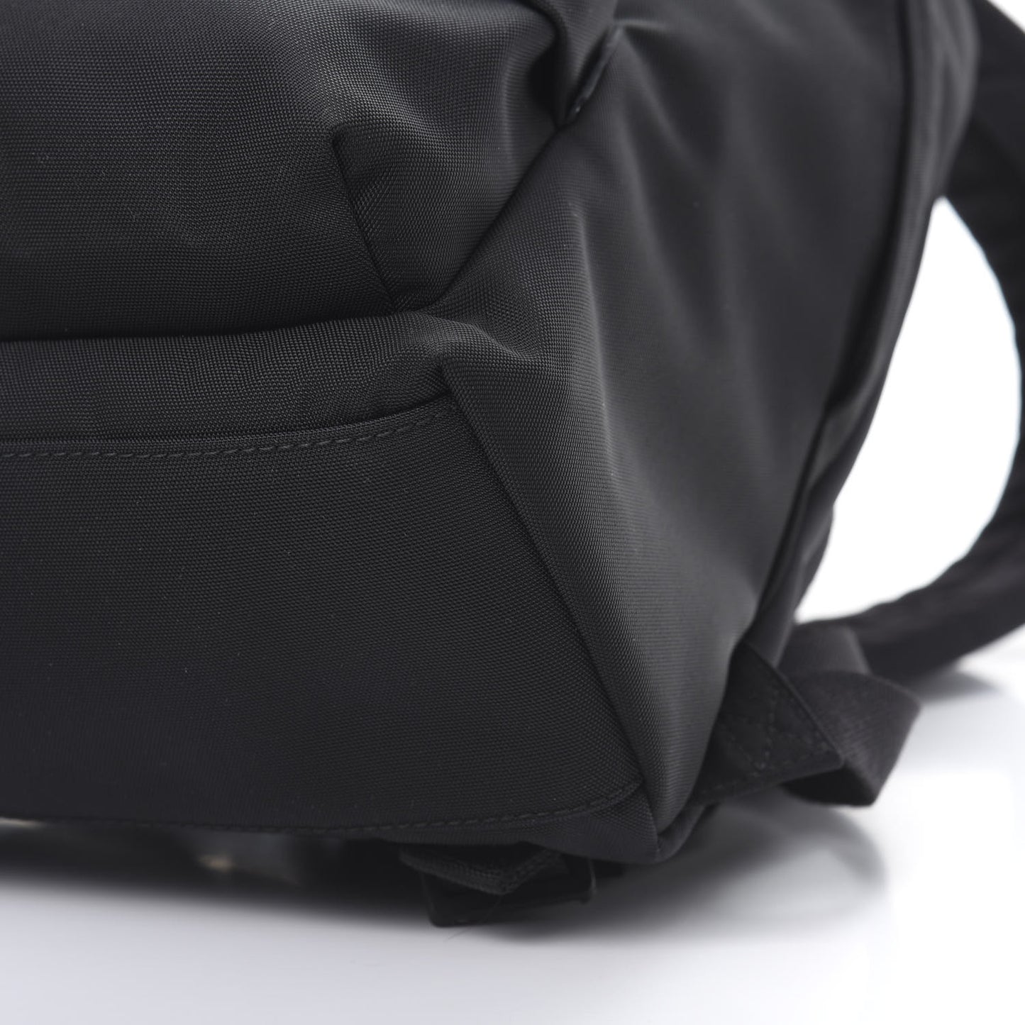 Nylon Embroidered You Are The World Explorer Backpack S Black