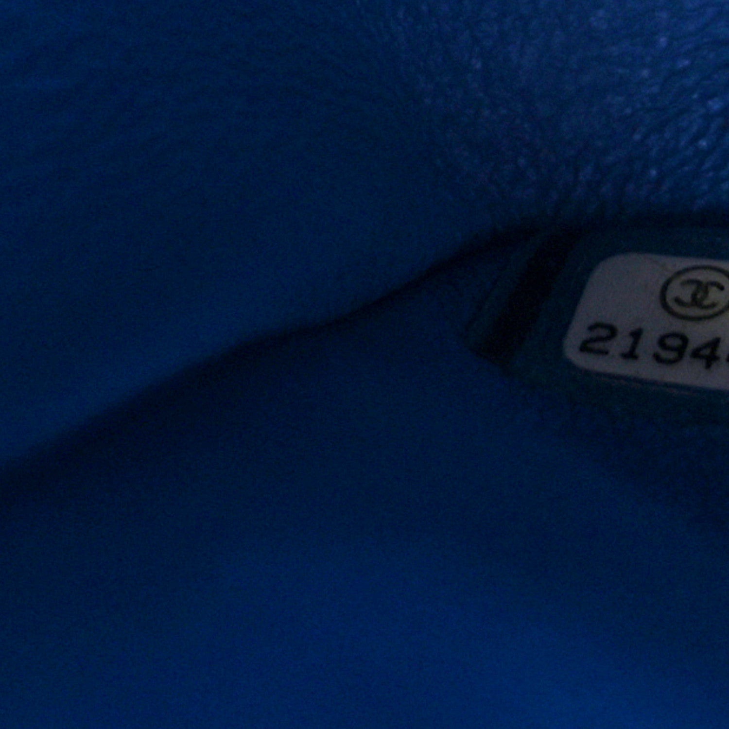Chanel Lambskin Quilted Maxi Double Flap Blue 7 of 11