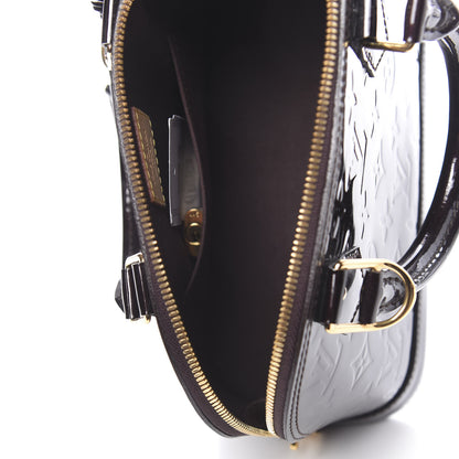 Louis Vuitton Vernis Alma BB Amarante 6 of 10