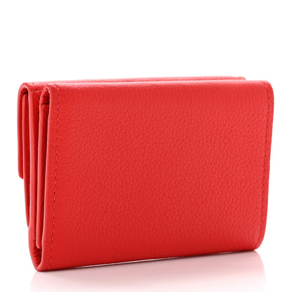 Louis Vuitton Calfskin Lockmini Wallet Kabuki 3 of 7