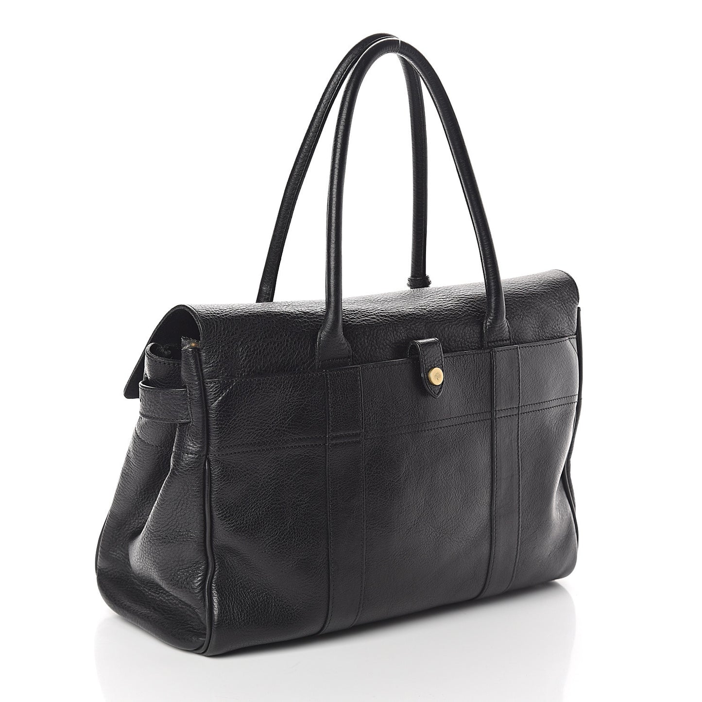 Natural Leather Small Bayswater Black