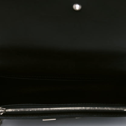 Louis Vuitton Sequin Calfskin Chain Louise GM Black 4 of 4