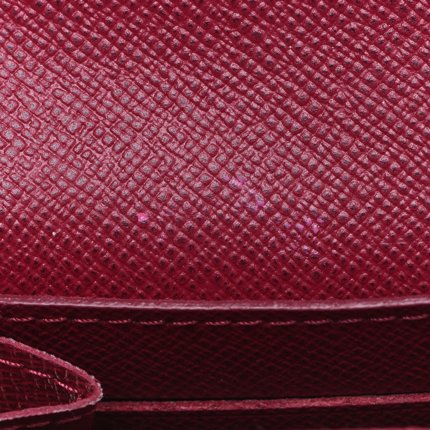 Monogram Rosalie Coin Purse Fuchsia