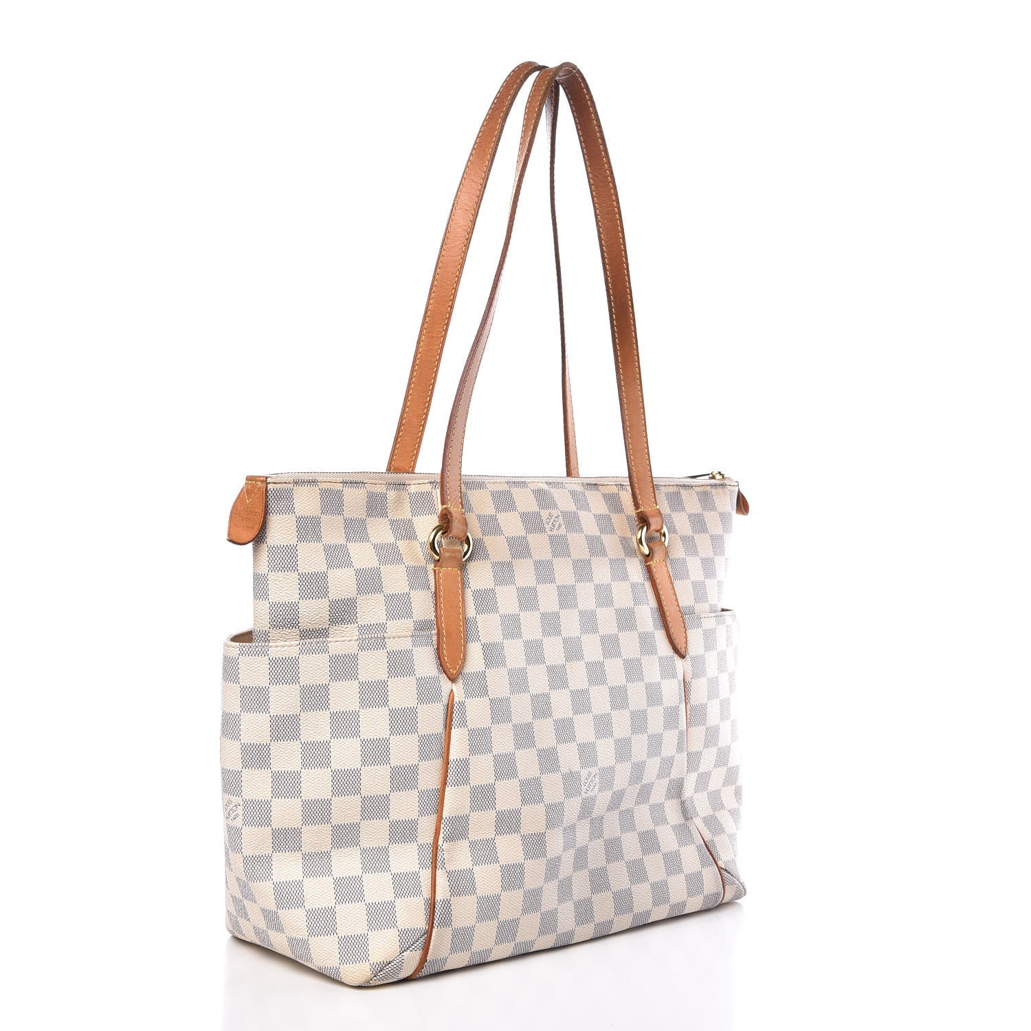 Louis Vuitton Damier Azur Totally MM 3 of 16