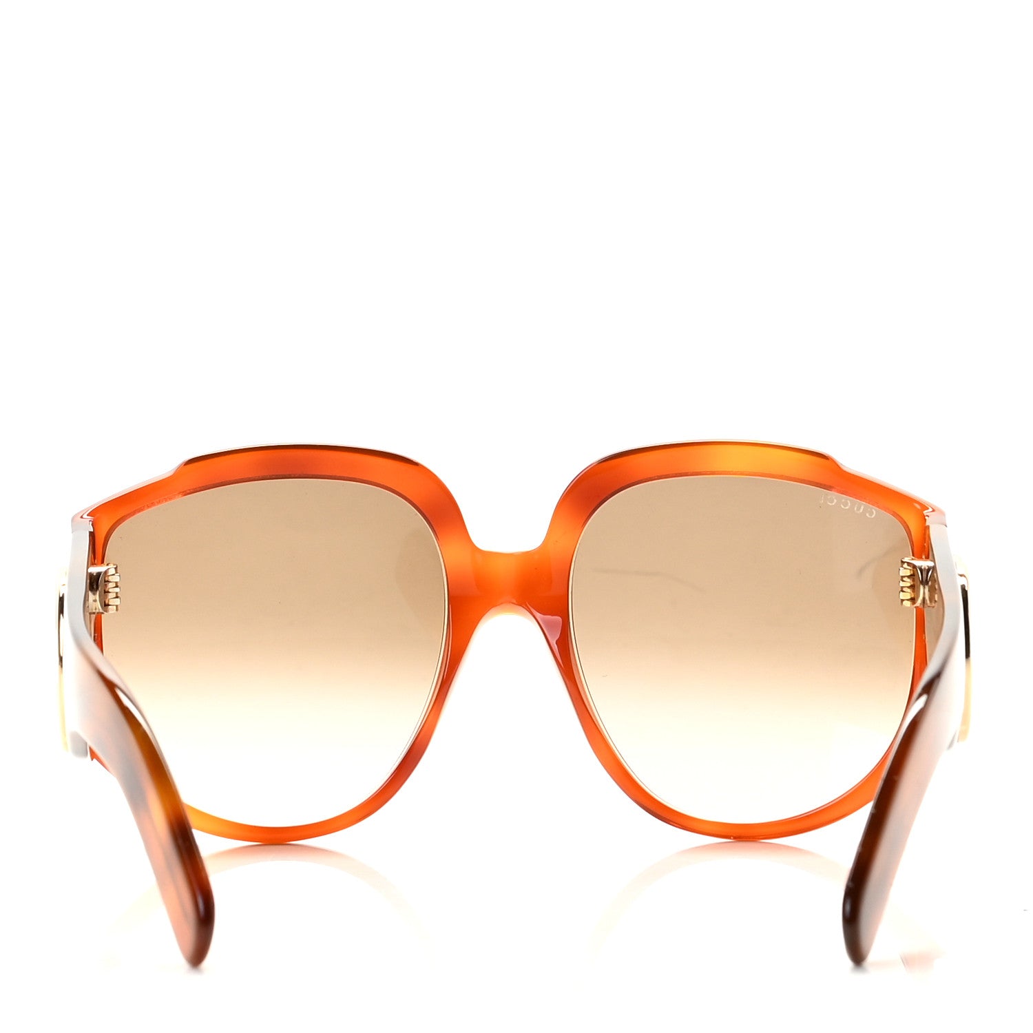 Gucci Acetate Oversized Interlocking GGG0151S Sunglasses Tortoise 6 of 7
