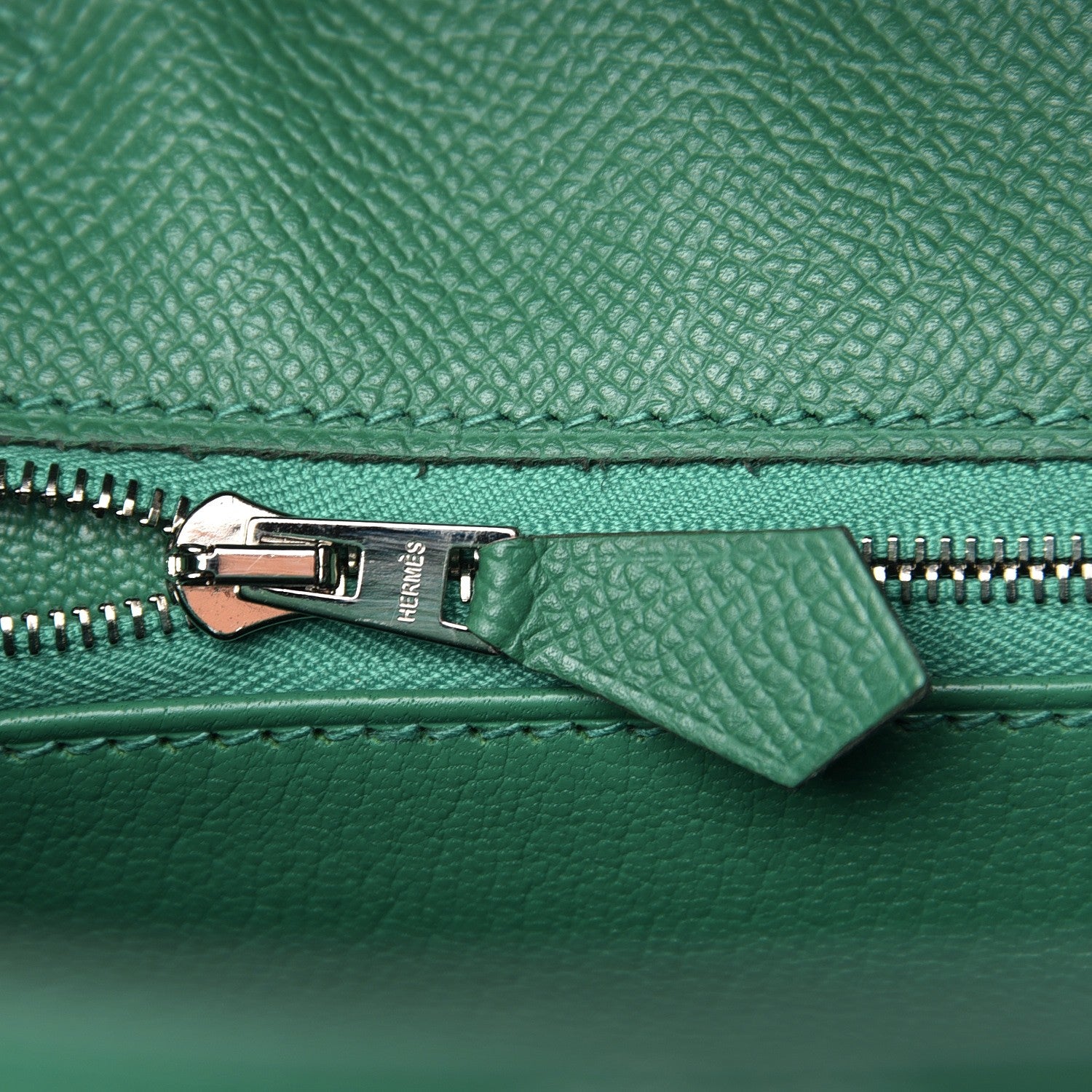Hermes Epsom Kelly Sellier 32 Vert Vertigo 14 of 29