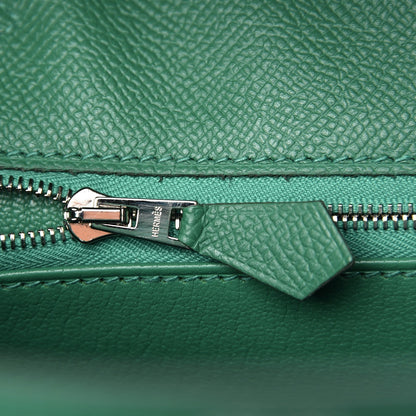 Hermes Epsom Kelly Sellier 32 Vert Vertigo 14 of 29