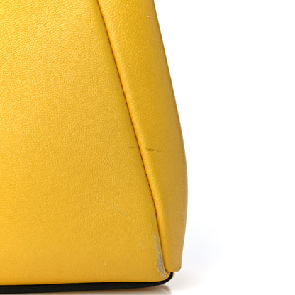 Fendi Shiny Nappa Micro Peekaboo Iconic Satchel Sunflower 12 of 26