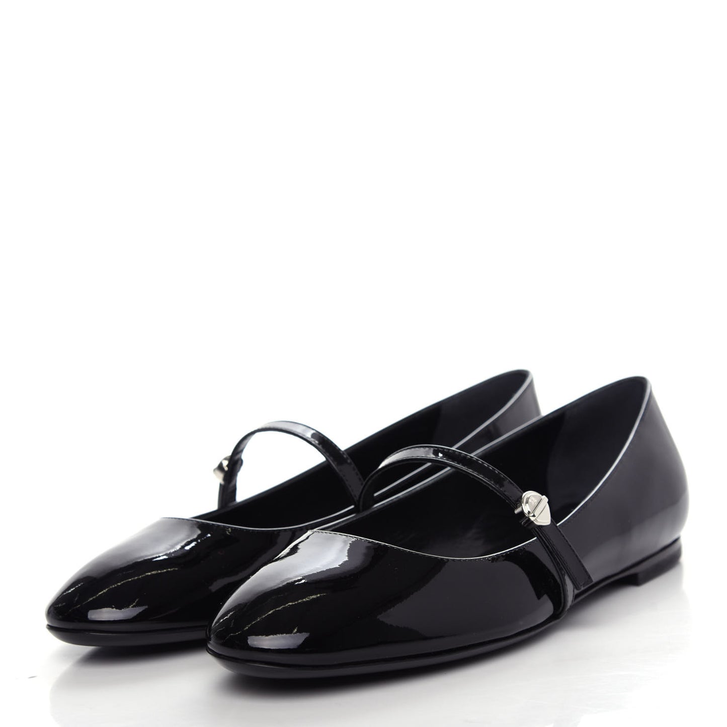 Patent Uniformes Ballet Flats 37 Black