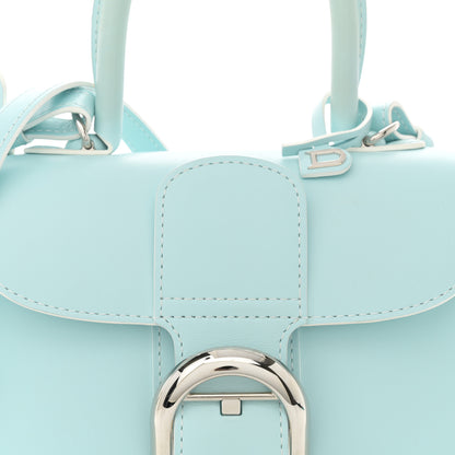 Delvaux Box Calfskin Mini Brillant Satchel Light Blue 8 of 10