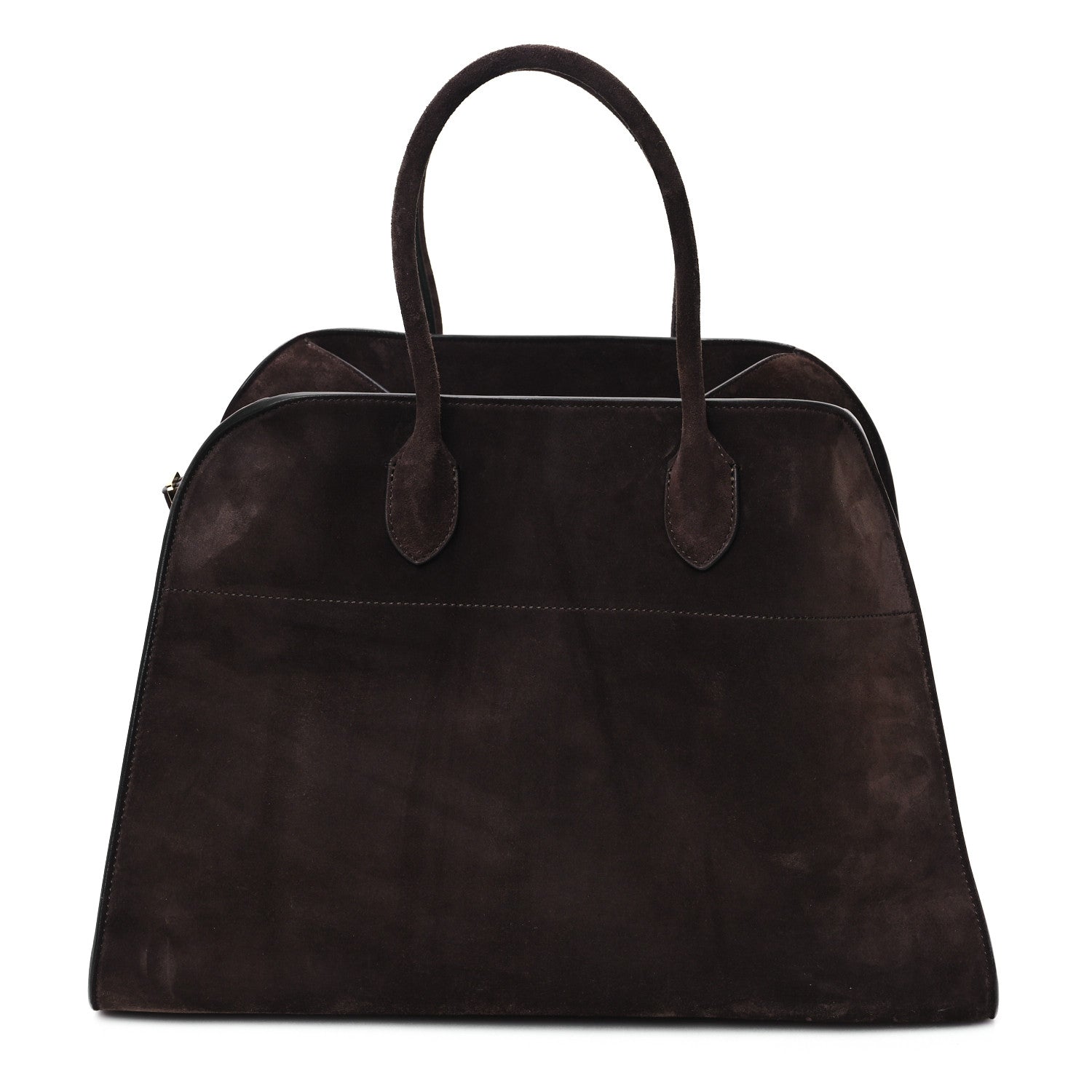 The Row Suede Soft Margaux 15 Mocha 1 of 10