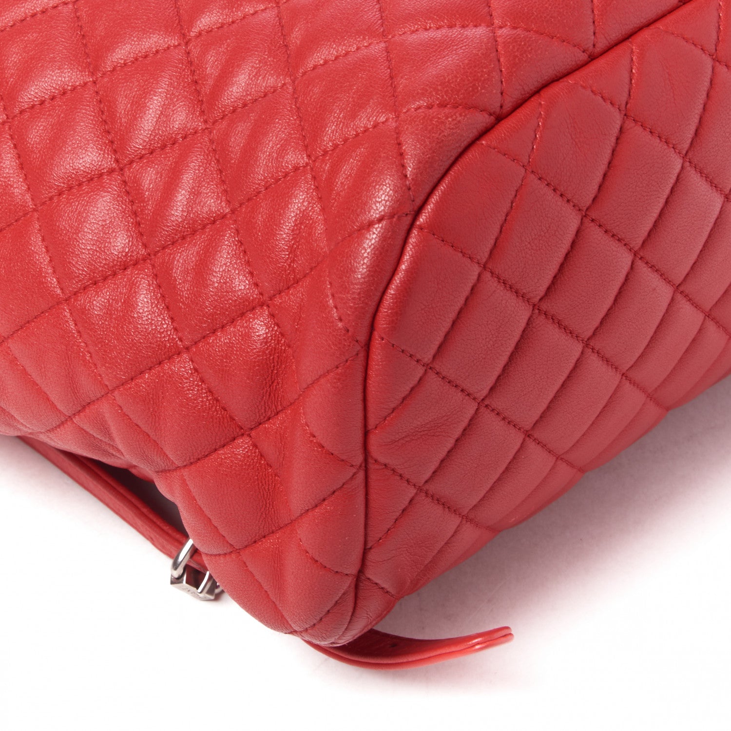 Chanel Lambskin Quilted Large Urban Spirit Backpack Red 5 of 9