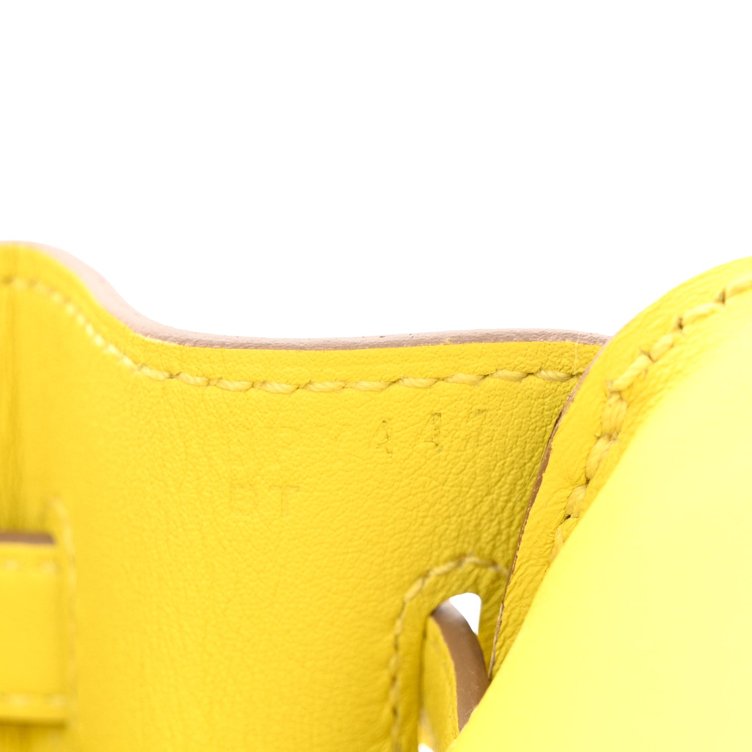 Hermes Swift Birkin 25 Lime 7 of 11